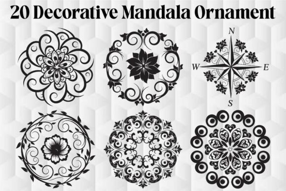 Download Decorative Mandala Ornament - Ornament Collection