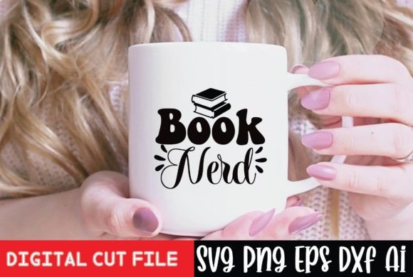 Download Book Nerd SVG Design - Premium Resources