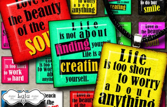Download Life Quotes Squares - Premium Bundle