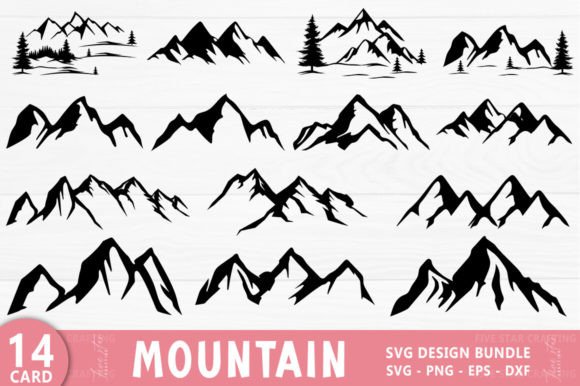 Download Mountain SVG Bundle Mountain Silhouette - Mountain svg bundle Collection