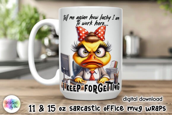 Download Sarcastic Office Life Quotes Mug Wrap - Life quotes Collection