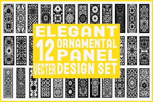 Download Elegant Ornamental Panel Vector Design - Ornament Collection