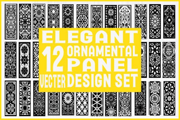Download Elegant Ornamental Panel Vector Design - Ornament Collection
