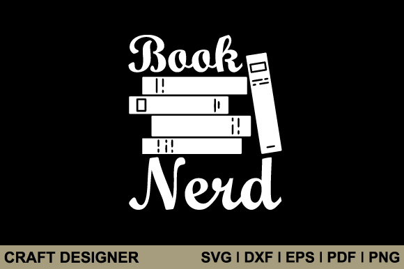 Download Book Nerd Svg Printable Cut File - Premium Resources