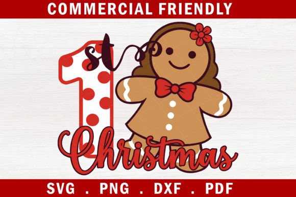 Download Baby First Christmas Gingerbread Svg - Gingerbread svg Collection