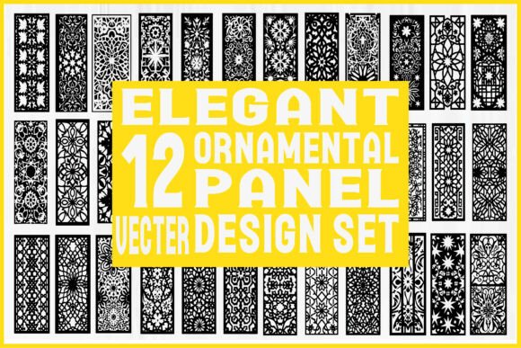 Download Elegant Ornamental Panel Vector Design - Ornament Collection