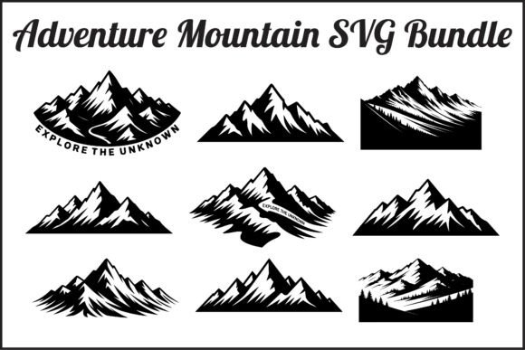 Download Adventure Mountain SVG Bundle - Premium Resources